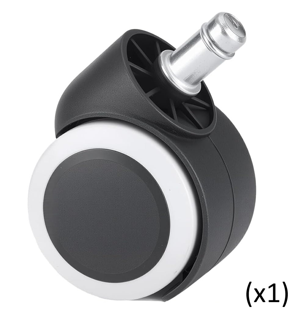 Rueda Garrucha para Silla Giratoria Nylon Poliuretano / Diametro Rueda 2" Pulg (48.5mm)