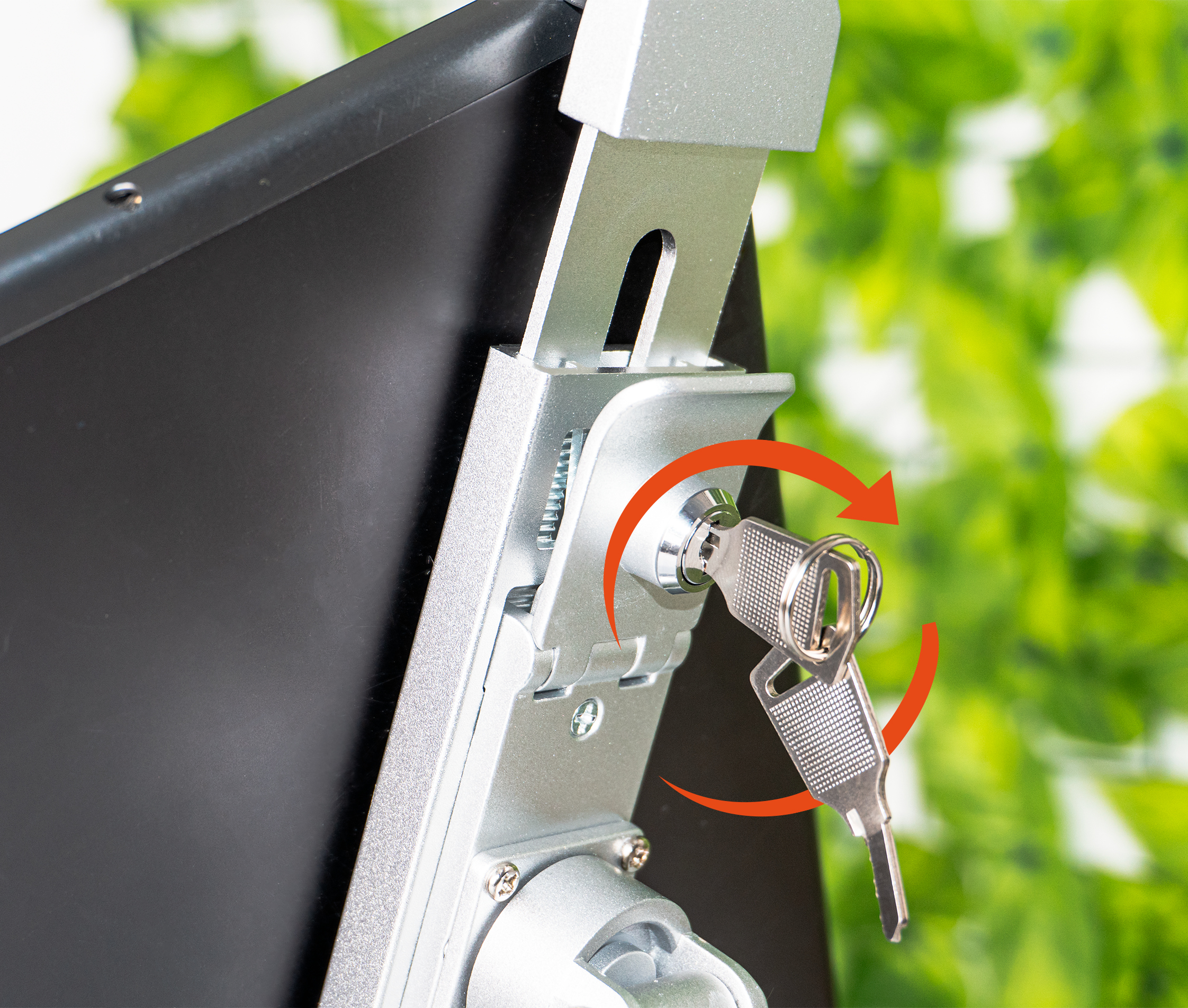 Soporte Antirrobo con Llave de Seguridad para Tablet 7 a 14 Pulg