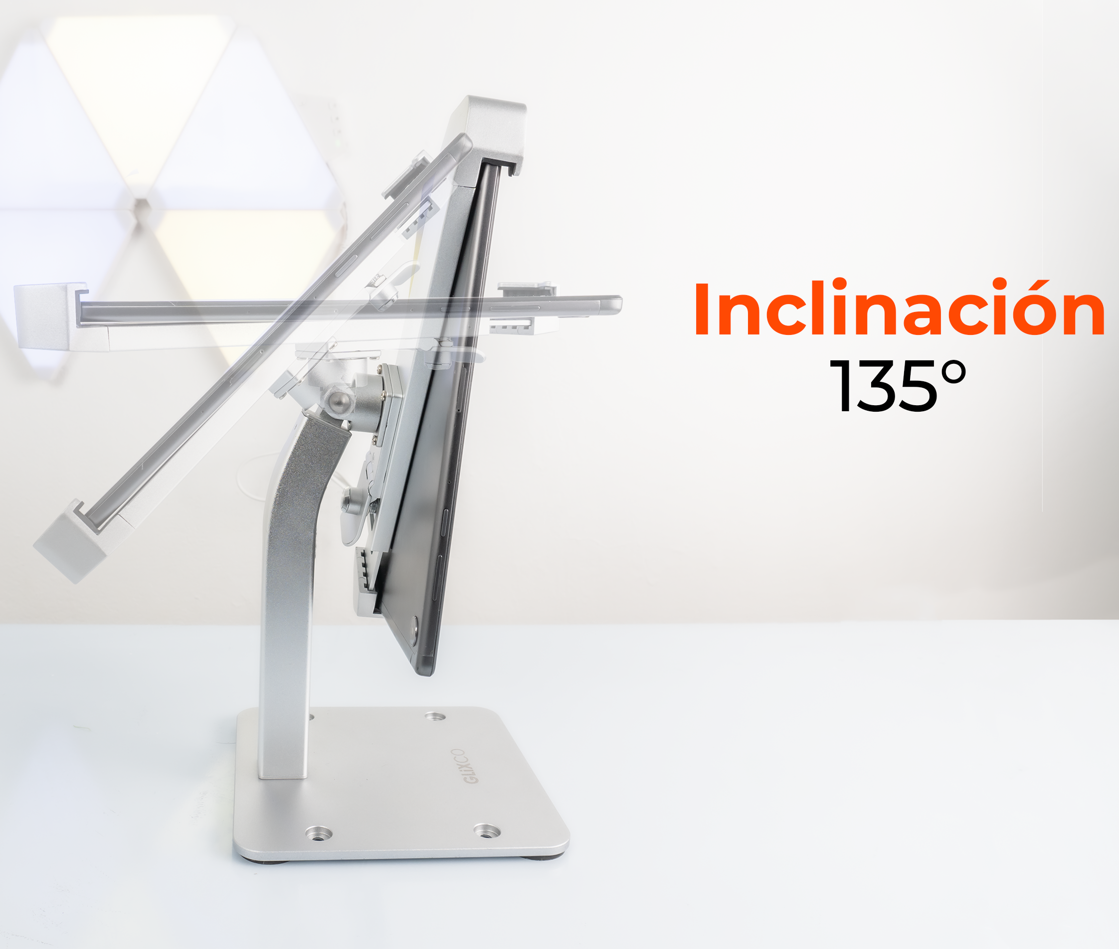 Soporte Antirrobo con Llave de Seguridad para Tablet 7 a 14 Pulg