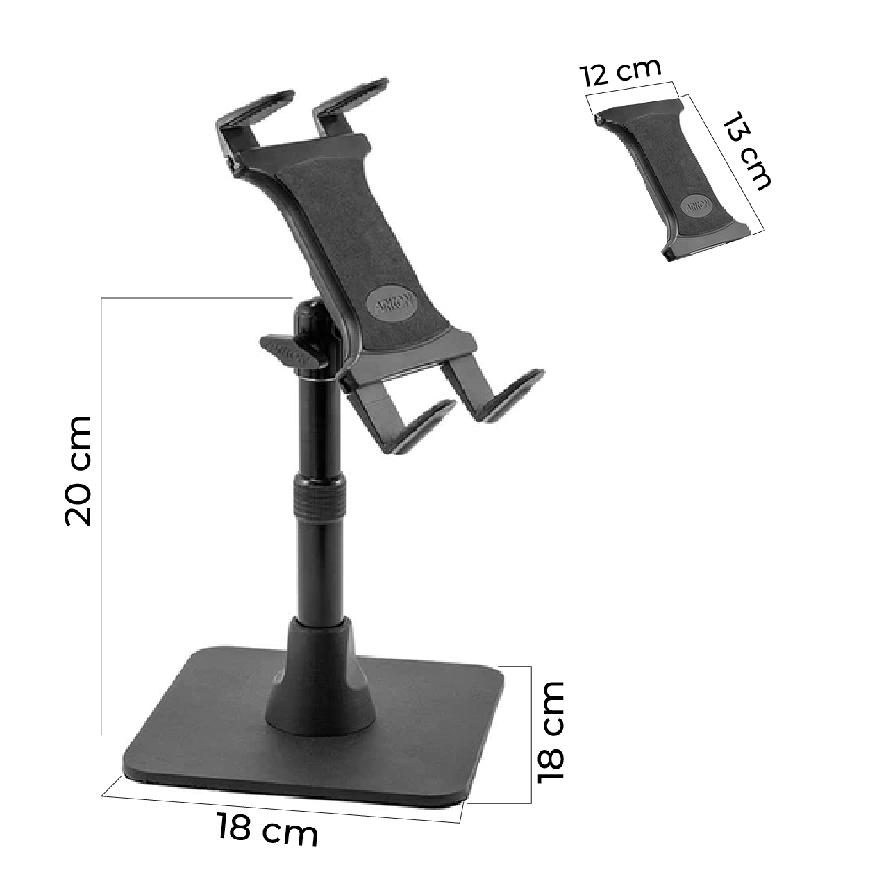 Soporte con Base de Escritorio para Tablet de 7.1 a 18.4 Pulg