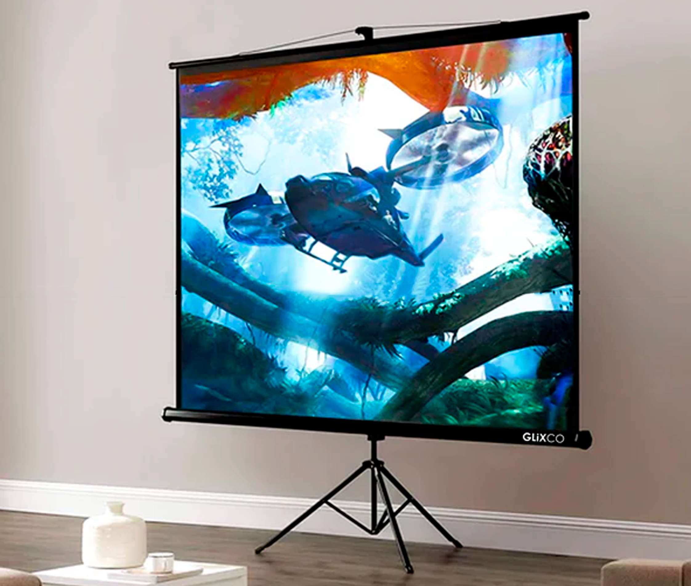 Ecran con Trípode 120 Pulg (4:3) 2.44x1.83 m / Vinil