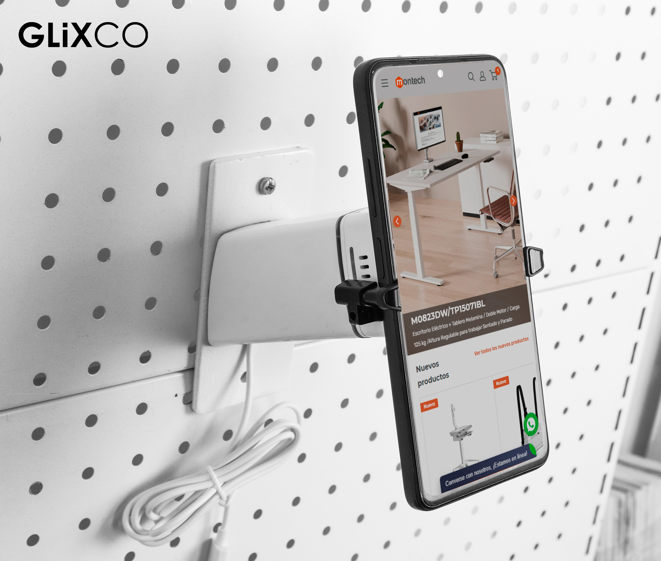 Placa Adaptador para Pared