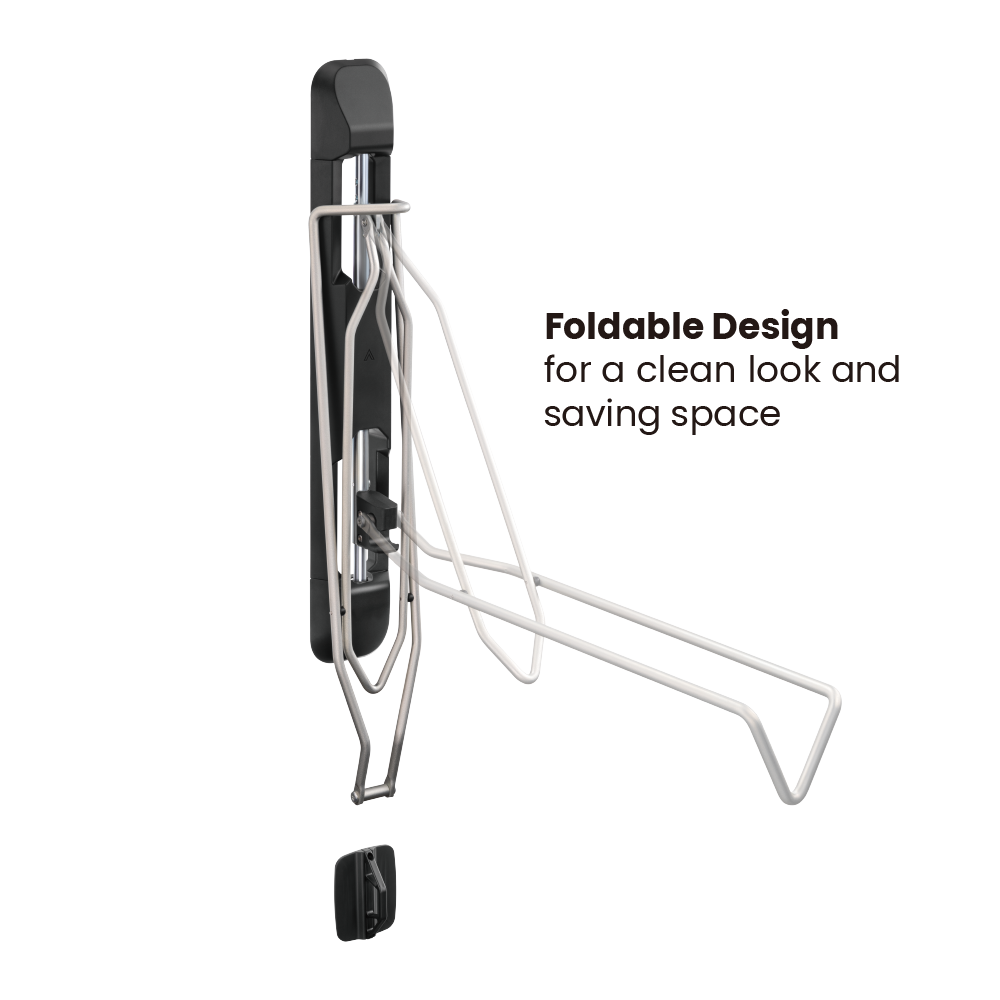 Rack Giratorio Para Bicicleta - No requiere cargar la bicicleta