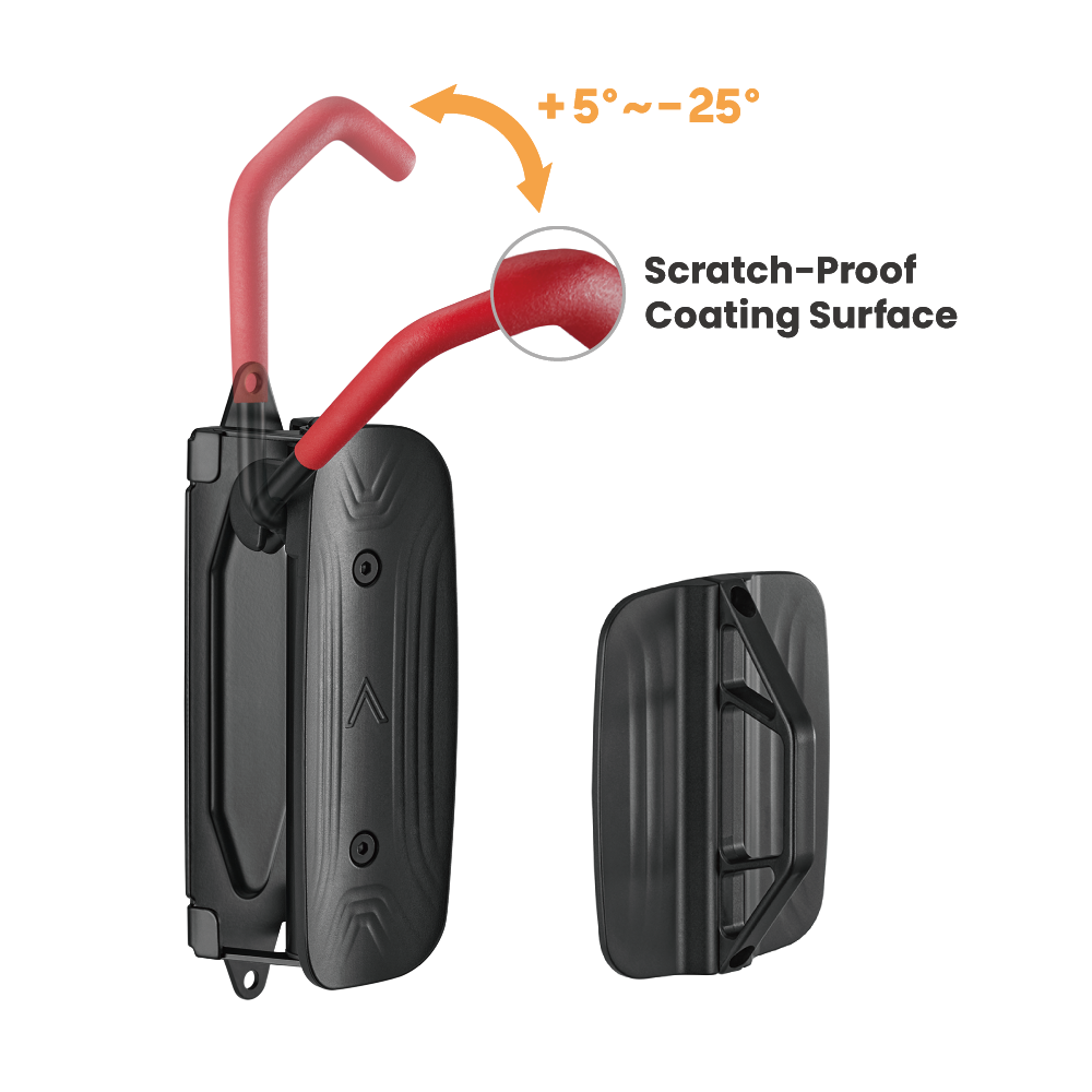Rack Soporte Giratorio para Bicicleta - Tipo Gancho