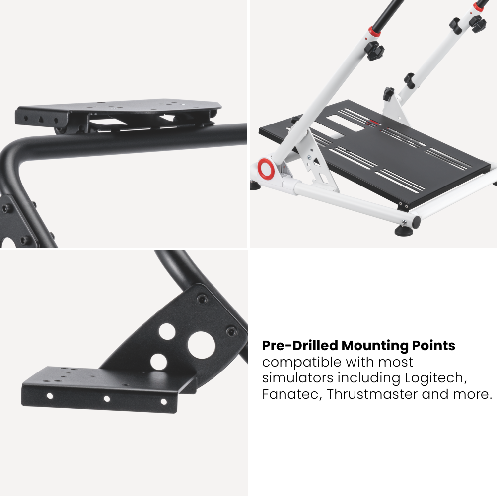 Soporte plegable para Volante de Carreras con Palanca de Cambios