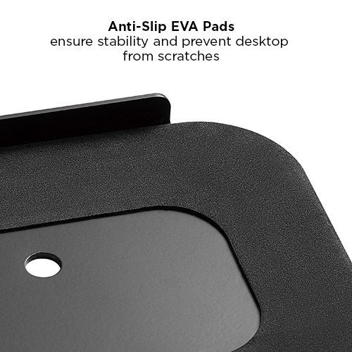 Placa de Refuerzo para Rack Monitor - Ideal para Mesas de Vidrio y otras mesas frágiles