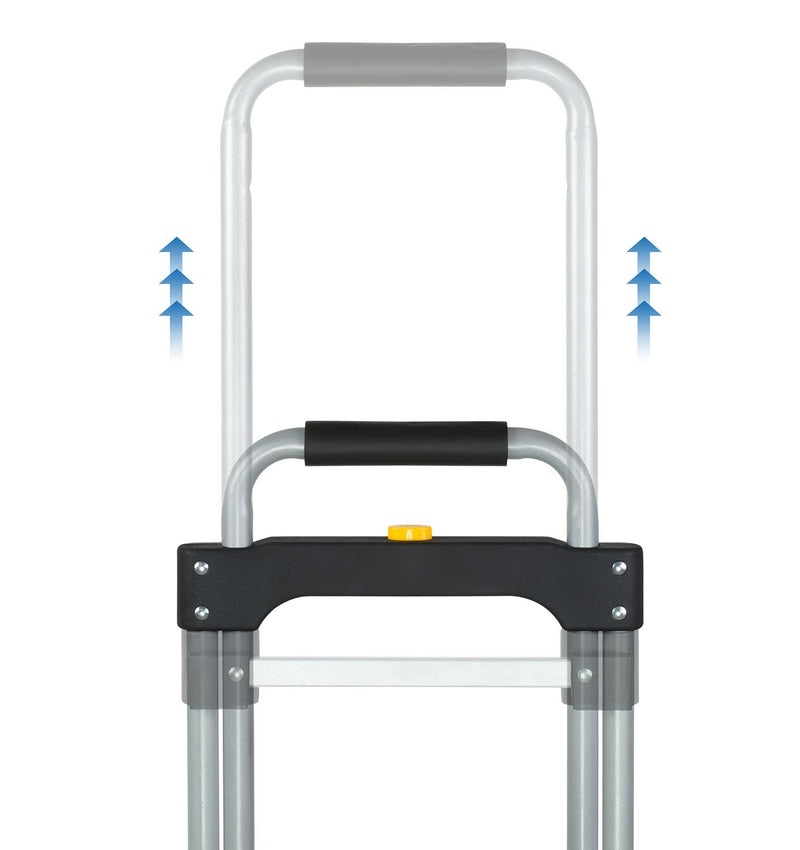 Coche Carreta Plegable de Aluminio- Carga 120 Kg - Ideal para transportarlo en la maletera del auto