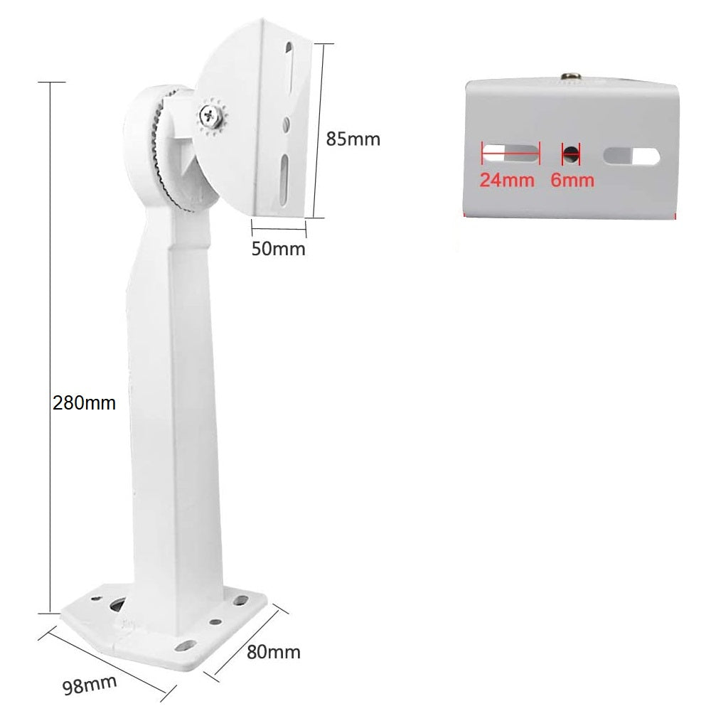 Rack Soporte para Cámara de Seguridad / Montaje en Pared, Techo / Largo 28 cm*