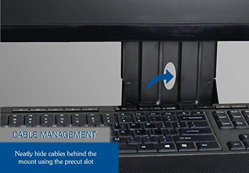 Rack Pared con Teclado para Monitor 13 a 27 Pulg