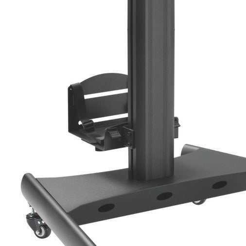 Pedestal con Ruedas para Monitor 13 a 32 Pulg con Soporte para CPU y Teclado