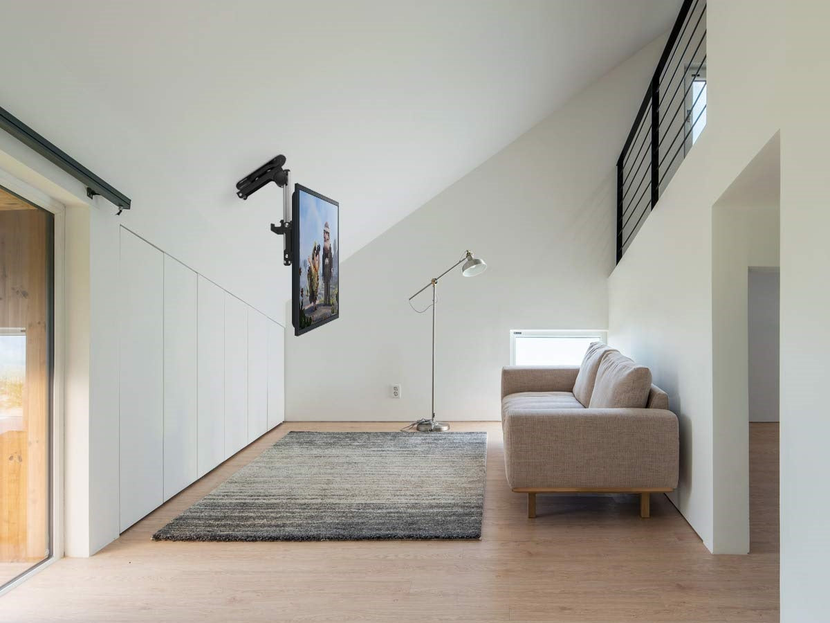 Rack de techo plegable retractil, TV 32 a 37 pulg