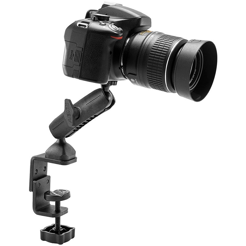 Soporte con Abrazadera para Cámaras 1/4"-20" Pulg