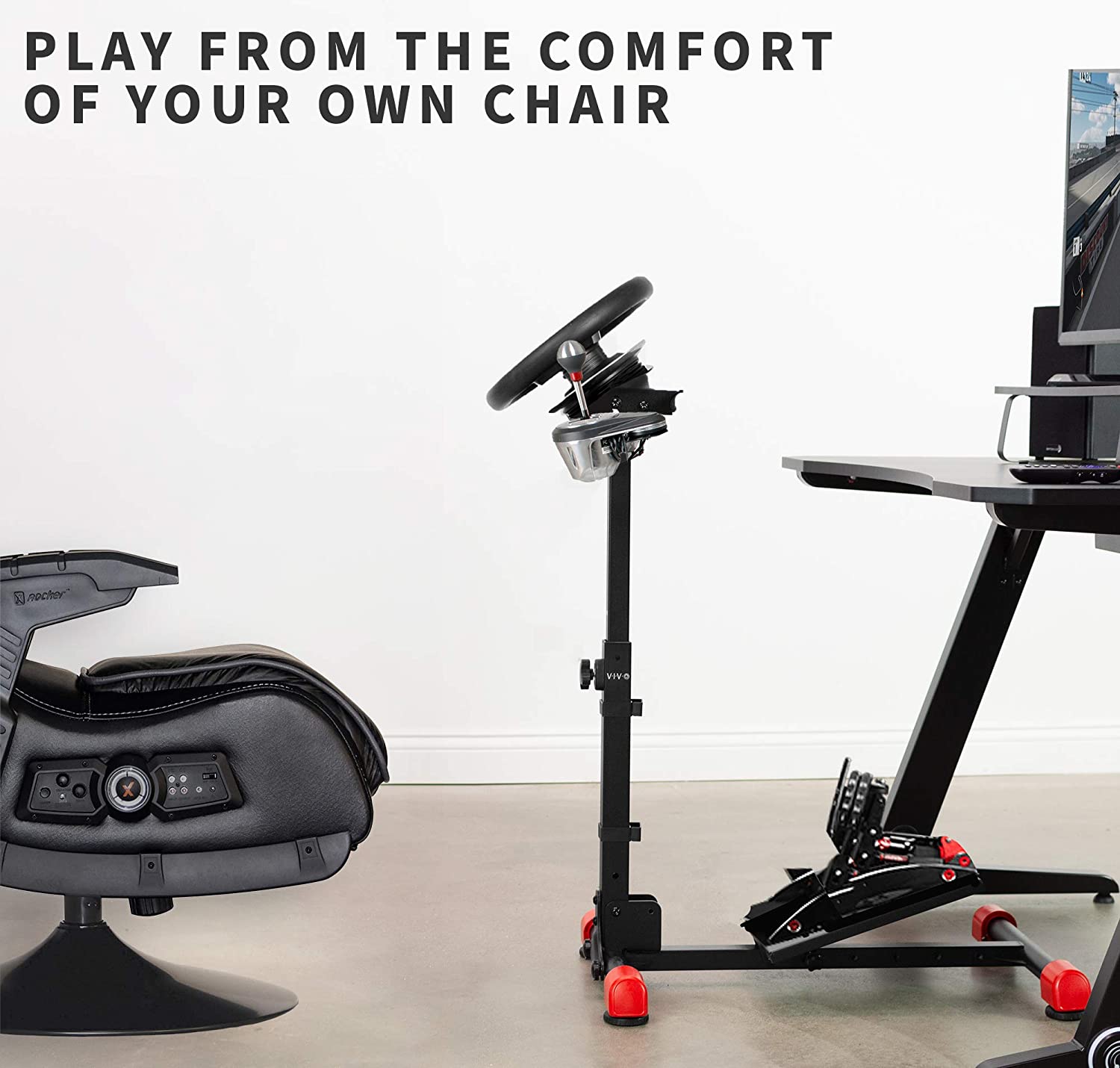 Soporte Plegable para Volante Timon Pedal y Palanca de cambio