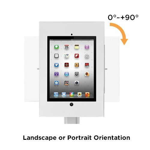 Pedestal Antirrobo para Tablet iPad 9.7 a 11 Pulg