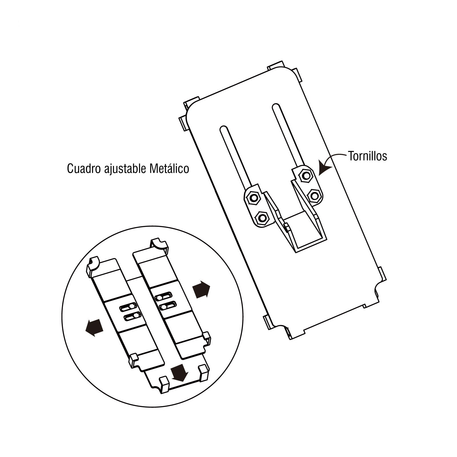 Soporte Antirrobo con Llave de seguridad para Celular