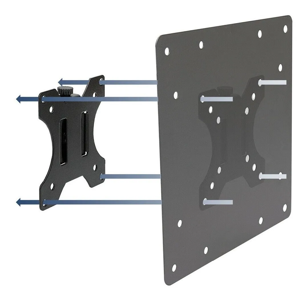 Adaptador Extensión VESA Max 200x200mm para TV y Monitores de 23 a 42 Pulg