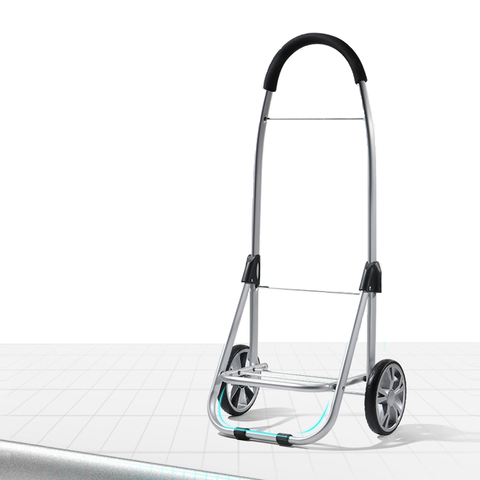 Coche de Mercado Plegable con Bolsa - Carga 35kg - Aluminio