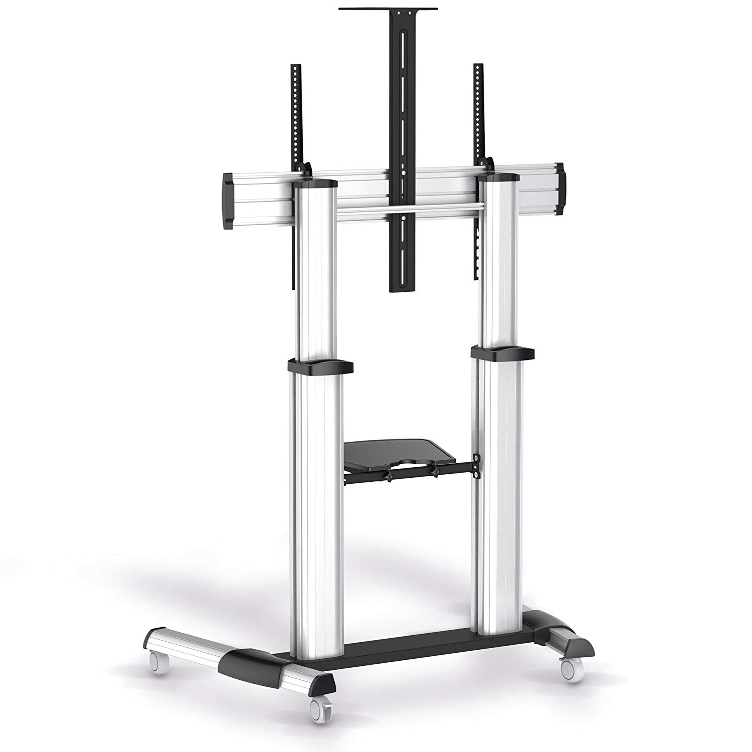 Pedestal con Ruedas para TV 60 a 100 Pulg / VESA Max 1000x600mm / Carga 100 kg