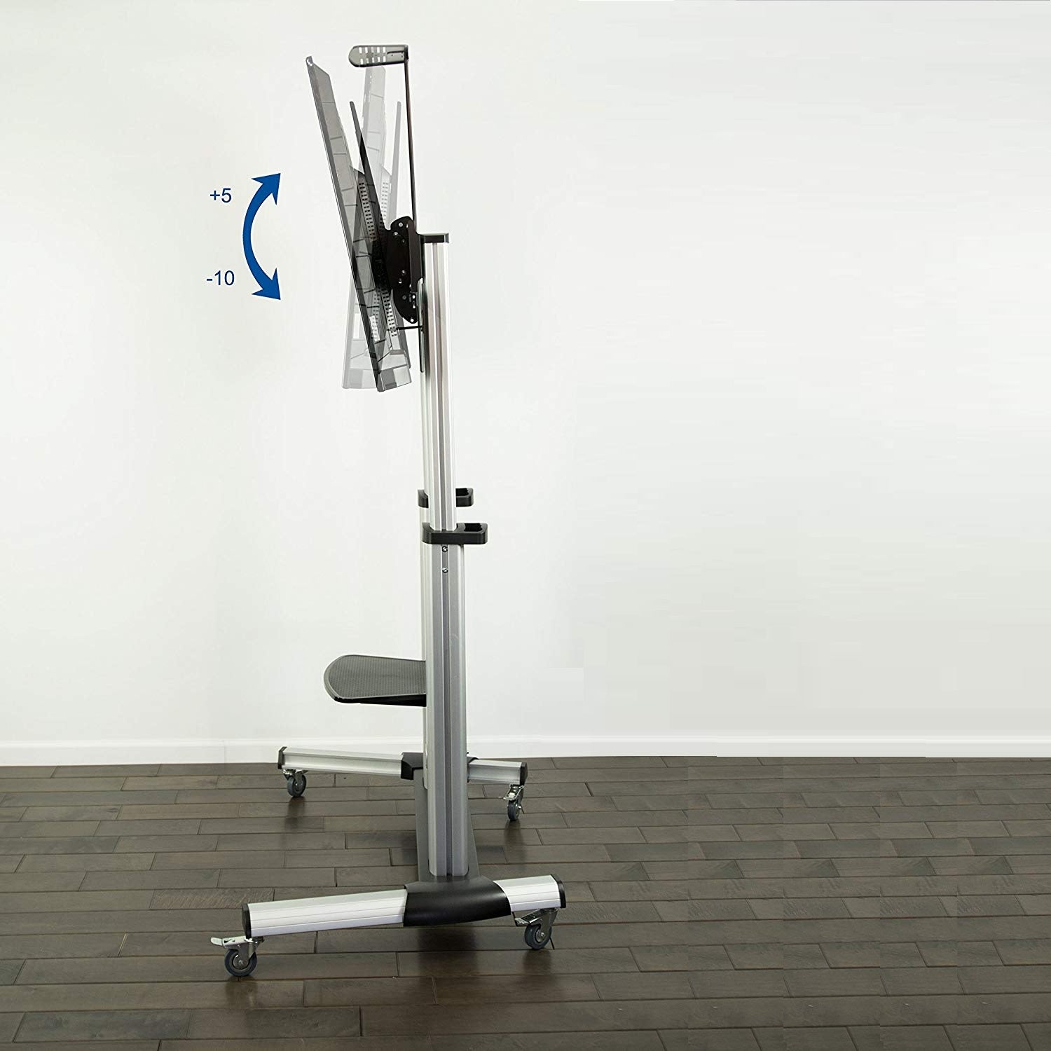 Pedestal con Ruedas para TV 60 a 100 Pulg / VESA Max 1000x600mm / Carga 100 kg