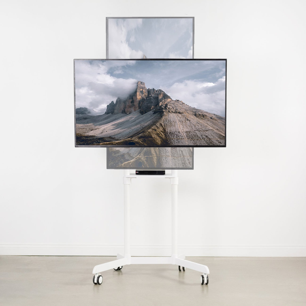 Pedestal con Rotacion Vertical y Horizontal para TV 37 a 70 Pulg / Rotación 90° / VESA Max 600x400mm / Carga 70 kg