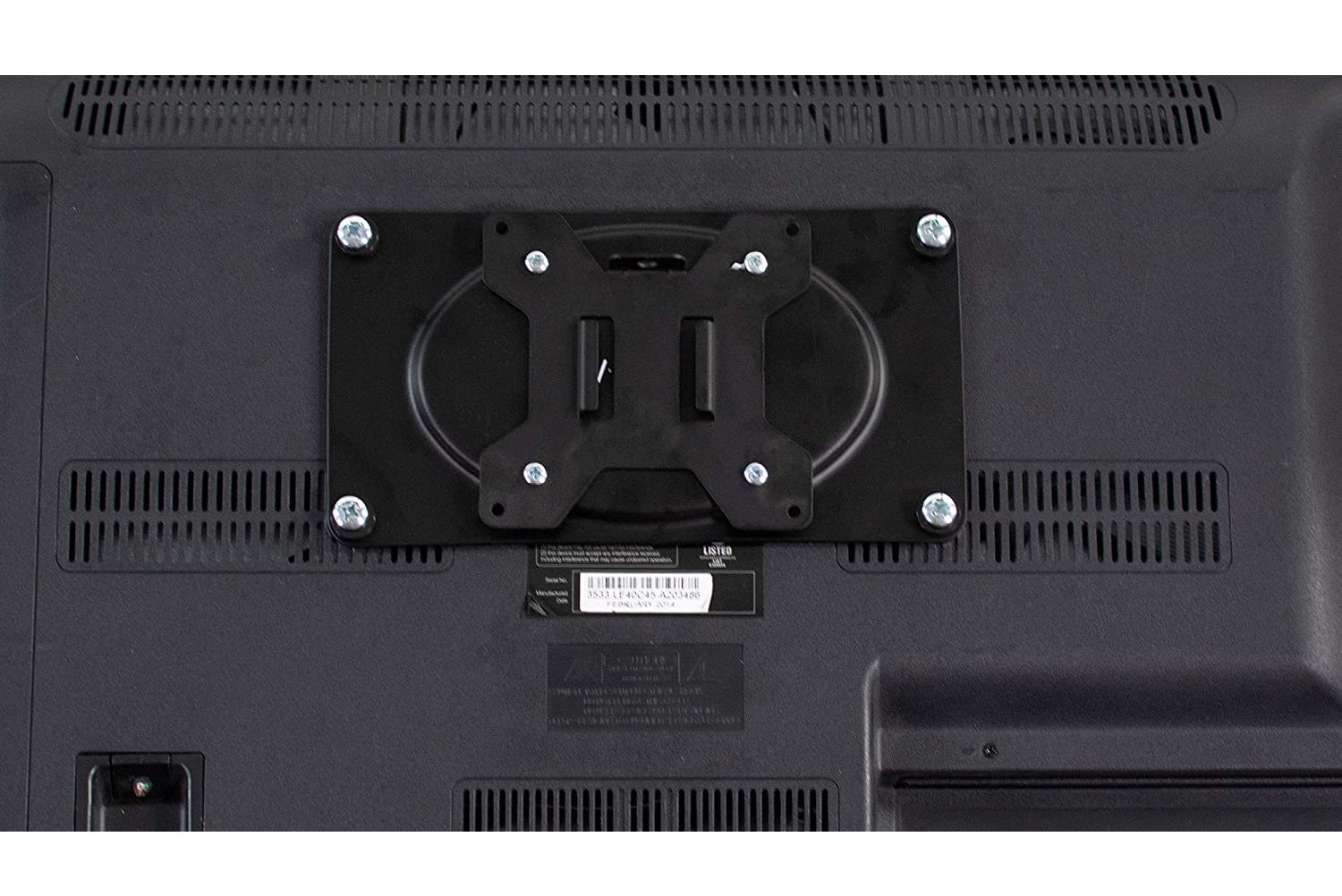 Adaptador Extensión Convierte Vesa 75x75 a 200x100mm para TV y Monitores de 32 a 42 Pulg