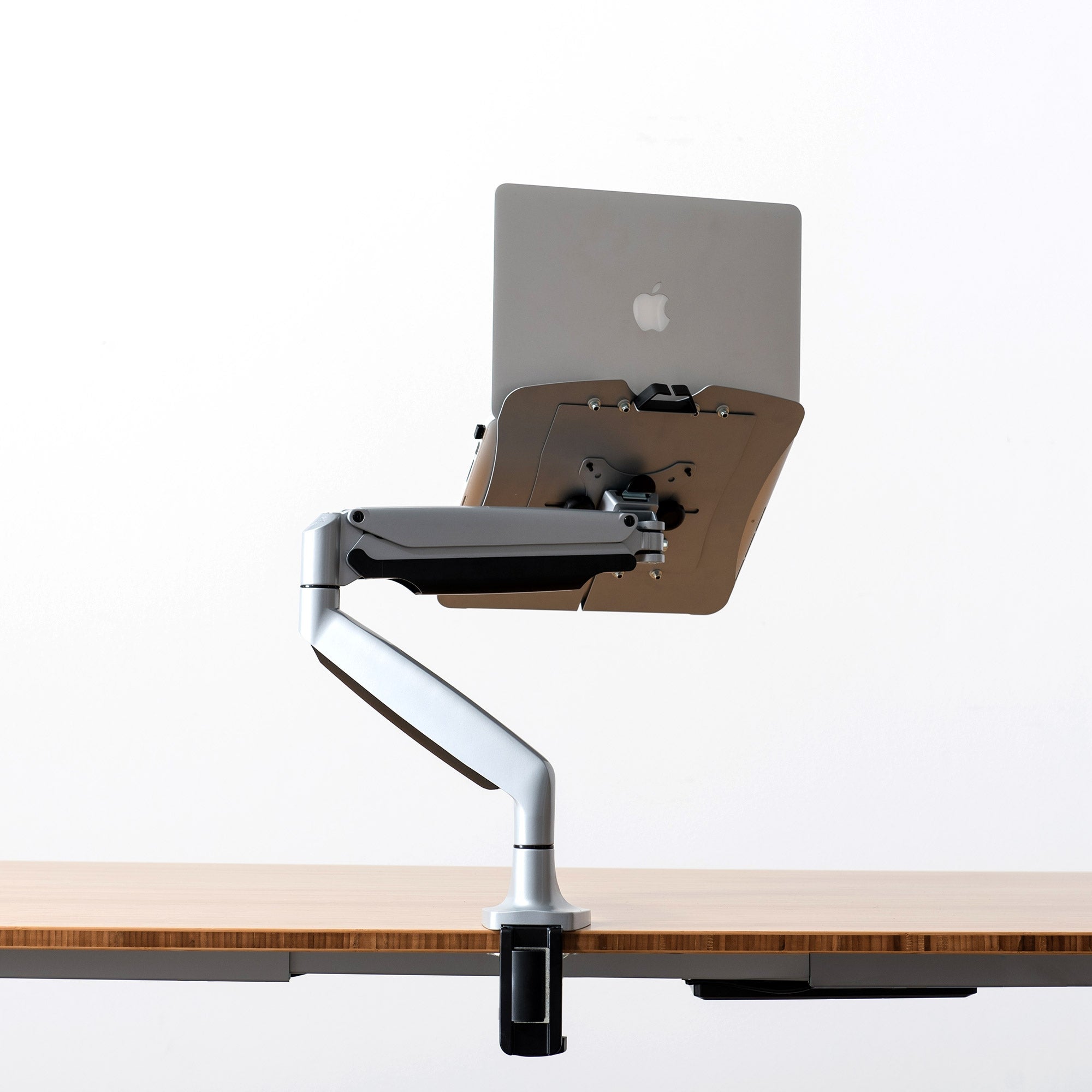 Rack Soporte de Aluminio para Laptop 10 a 15 Pulg- Puerto USB y Audio