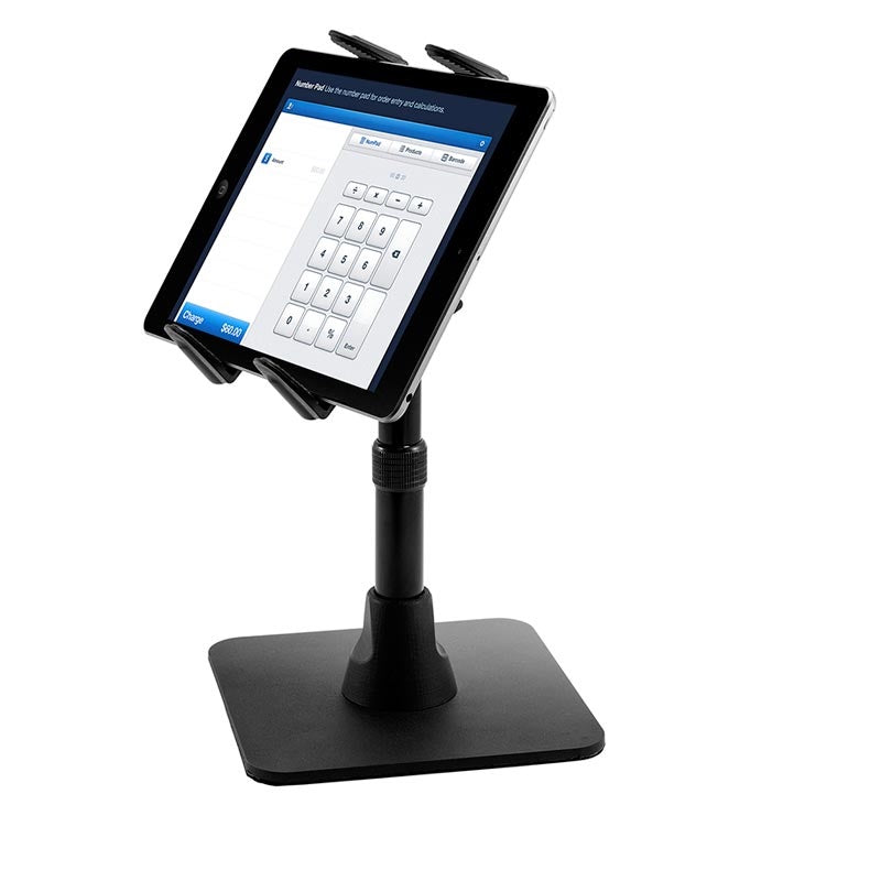 Soporte de escritorio para tablet y celular c/ aro de luz LED