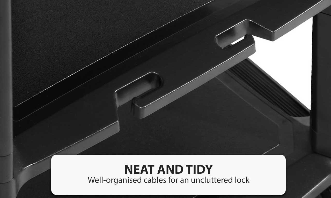 Soporte Mesa Móvil para Impresora Con Ruedas - Estante De 3 Niveles