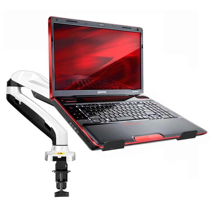 Rack Soporte con Gas Spring para Laptop 10 a 15 Pulg