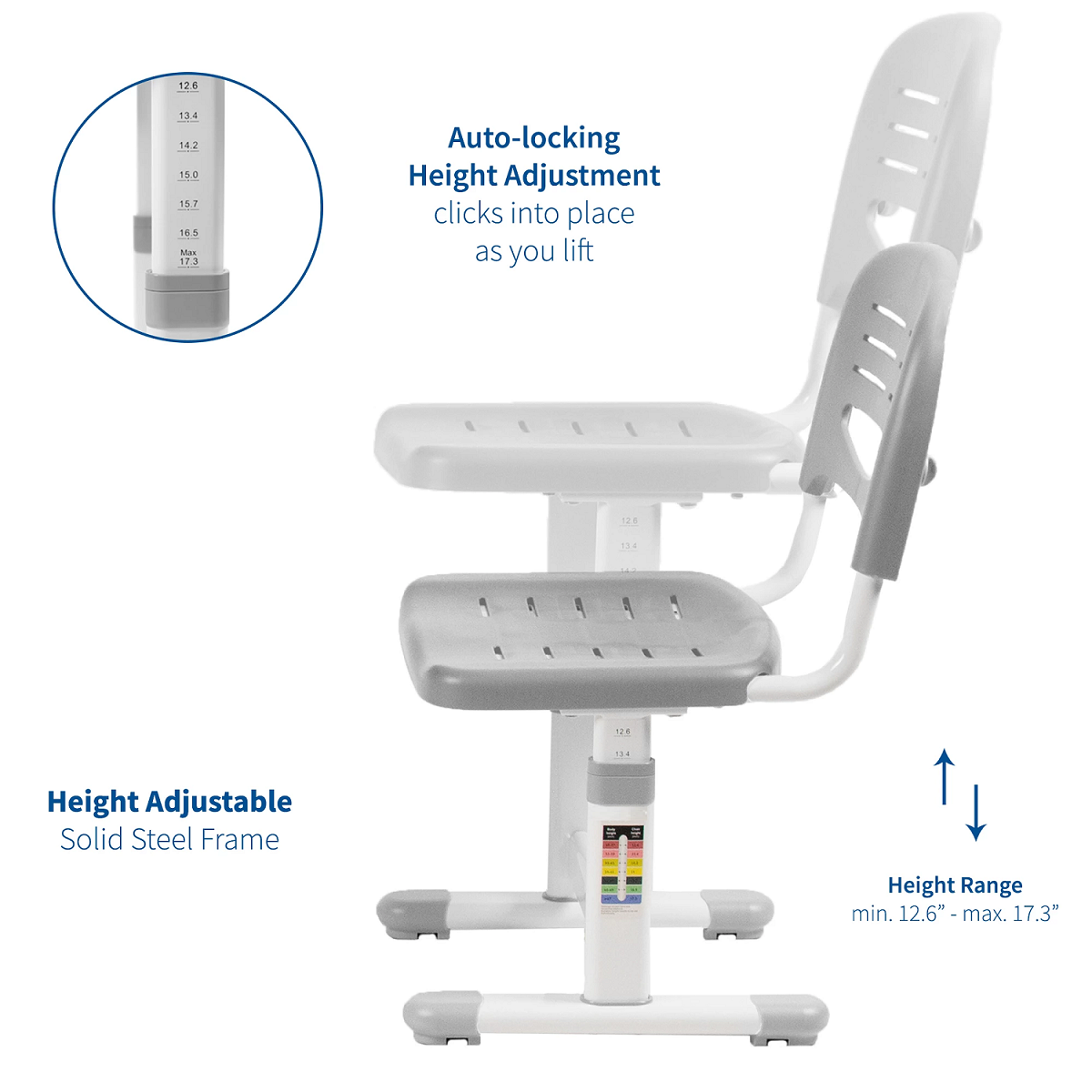 Escritorio y Silla para Niños de 3 a 11 años / Medida 67x48 cm