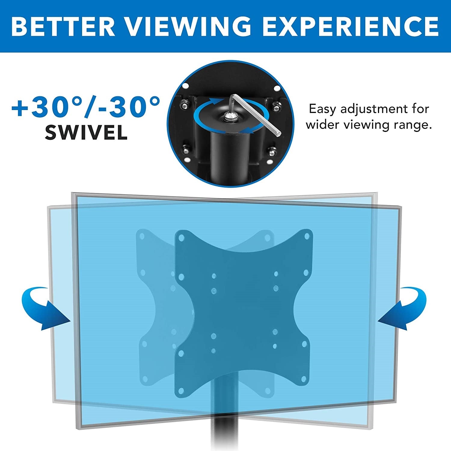 Soporte de Sobremesa para TV 23 a 43 Pulg / VESA Max 200x200mm / Carga 50 kg