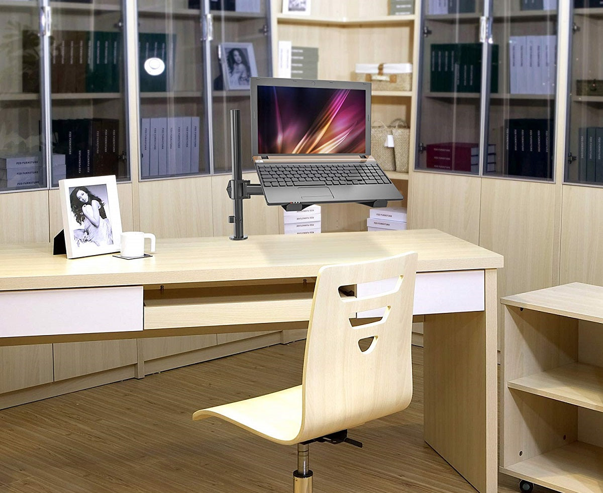 Soporte de Escritorio para Laptop de 10 a 15 Pulg - Brazo Corto