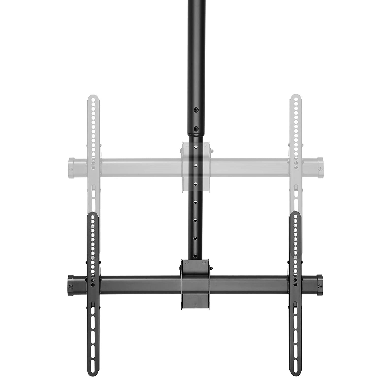 Rack Techo TV 32 a 65 Pulg / Alt Regulable 106 a 156 cm / VESA Max 400x400mm / Carga 50 kg