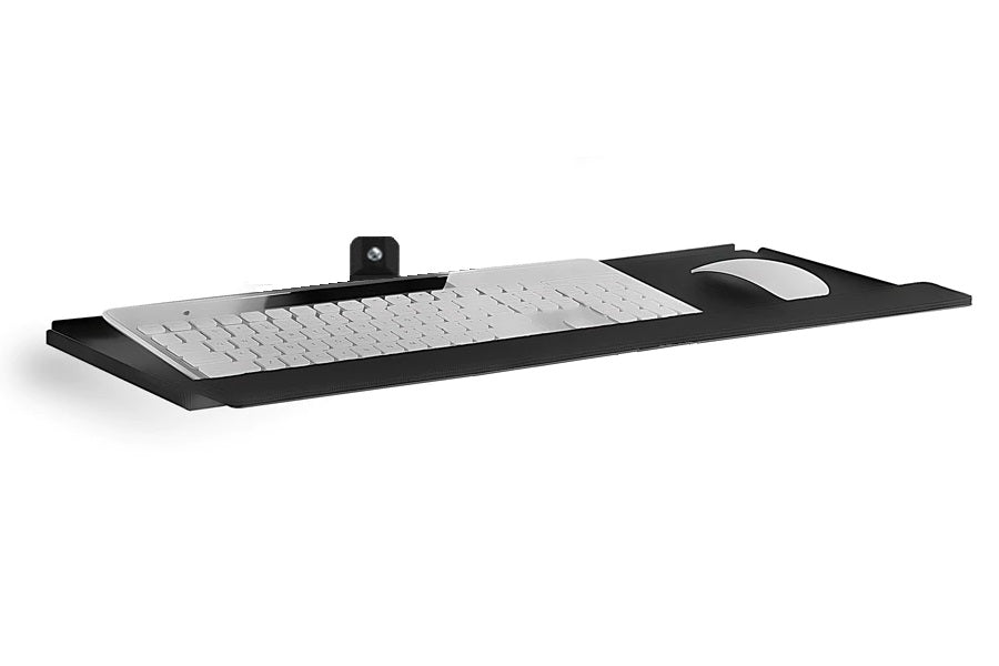 Soporte de Pared para Teclado con reposa muñeca y mouse pad