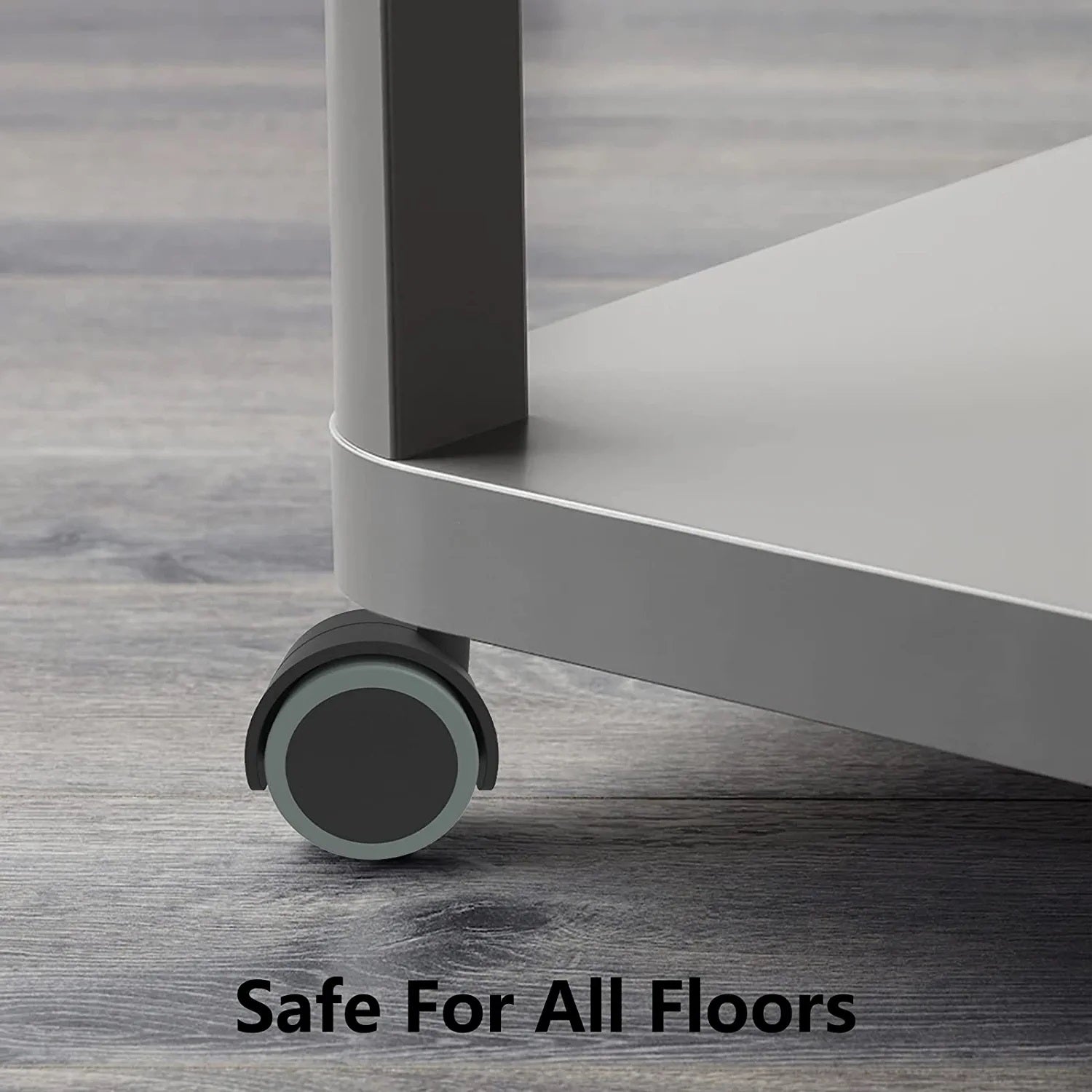 Rueda Garrucha 1.5" Pulg (40mm) Poliuretano / Perno M8 y freno para Mobiliario Liviano (x4)