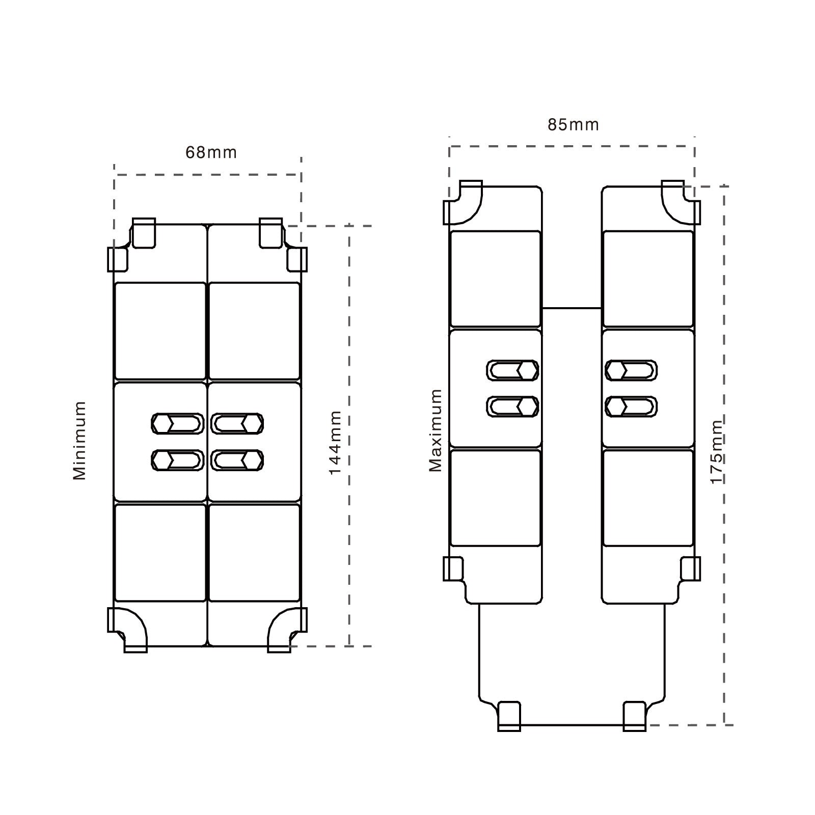 Soporte Antirrobo con Llave de seguridad para Celular