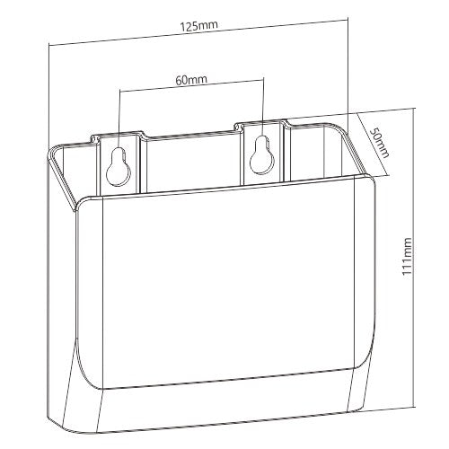 Soporte Organizador para Control remoto / Plumones / Mota o Multiples Usos- PAR
