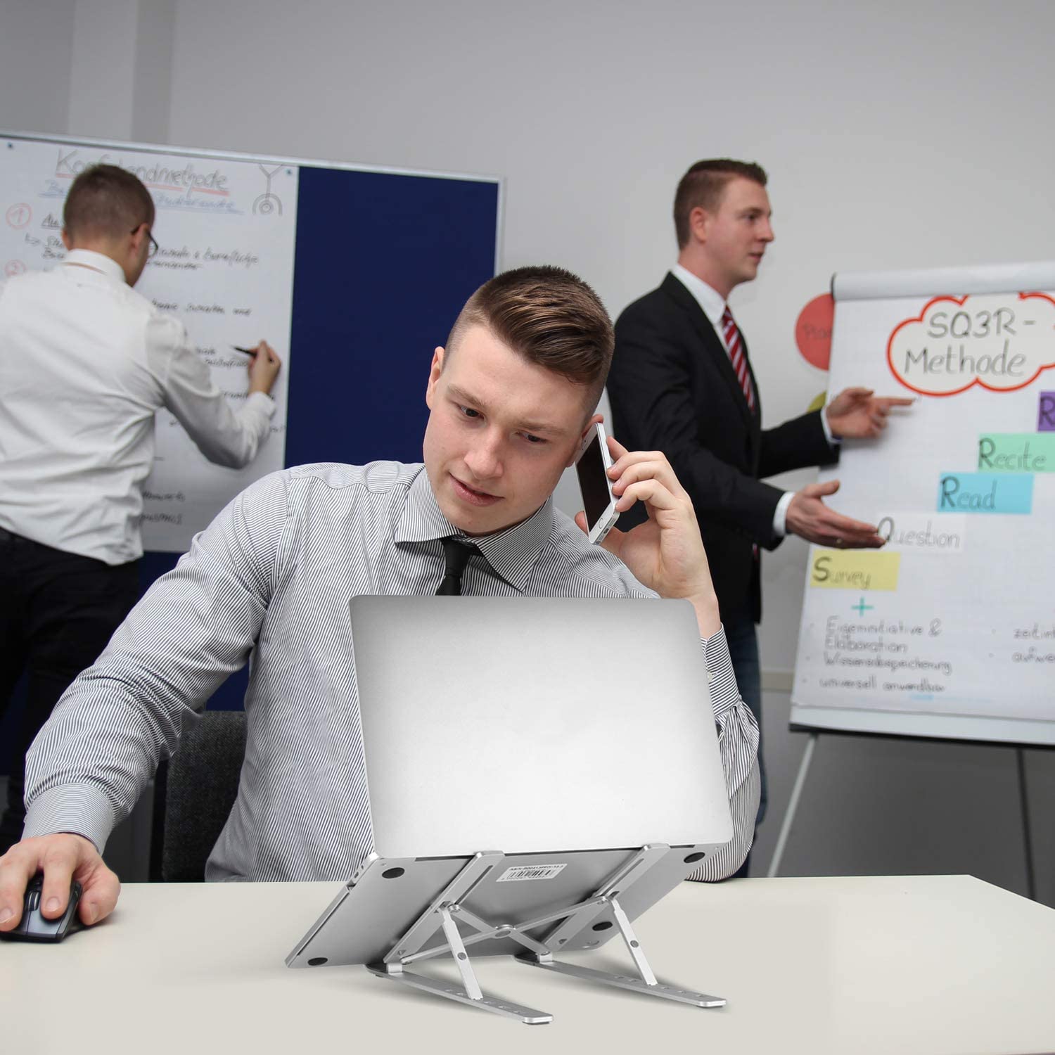 Soporte Portátil Plegable De Aluminio Para Laptop iPad Mac