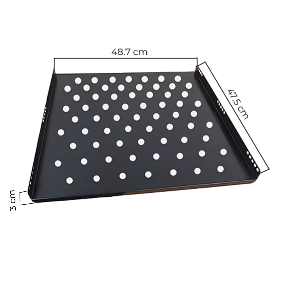 Bandeja Fija Soporta 100 kg / 48.7x47.5 cm (AnchoxProf.)