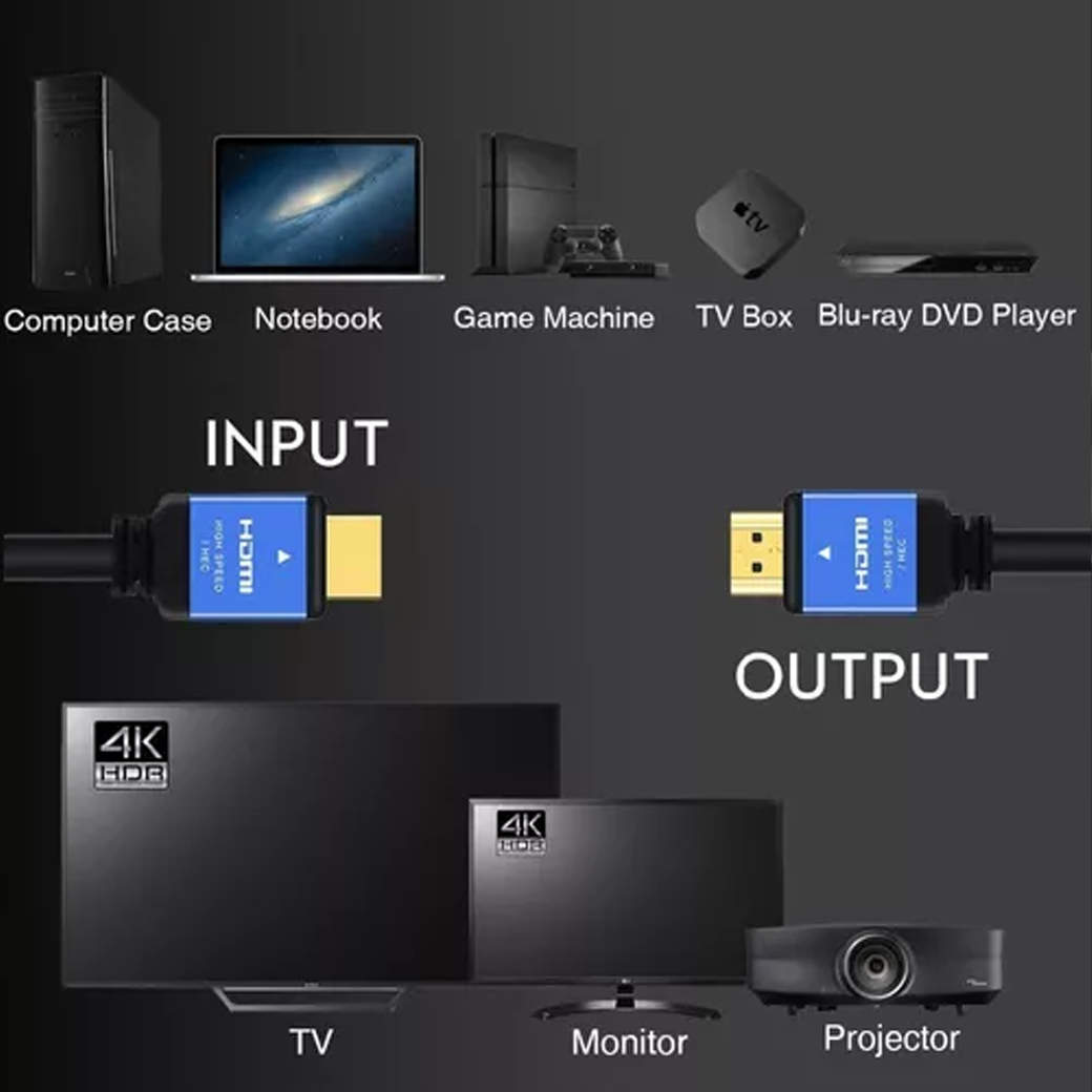 Cable HDMI 4K v2.0 2160P UHD
