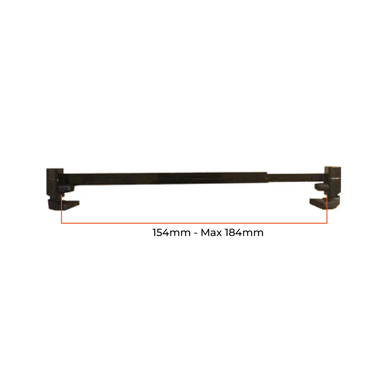 Abrazadera Metálica Antirrobo  para Tablet 7" - 10.5"