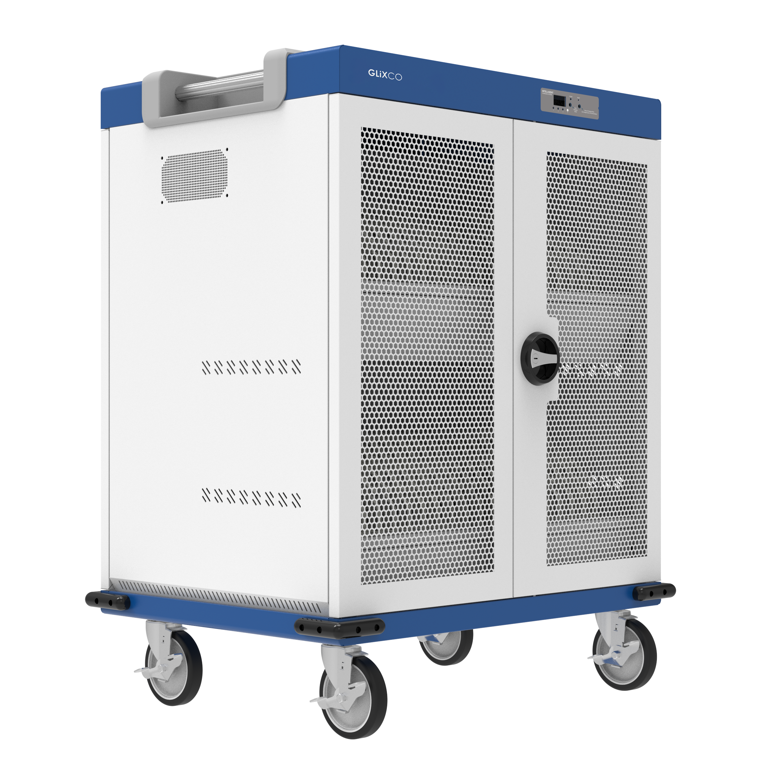 Estacion Gabinete de Carga Movil para Portatiles Tablet  Laptops 15.6 Pulg / 40 Puertos