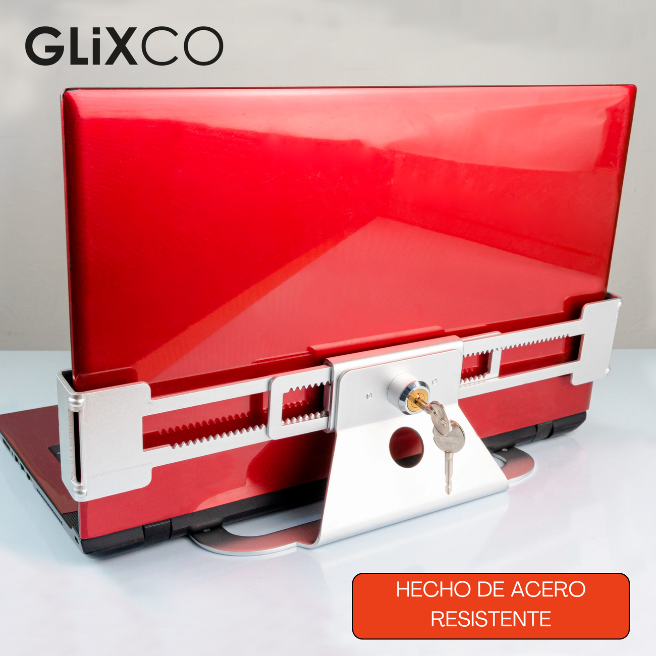 Soporte Base Anti-robo con Llave de Seguridad para Laptop