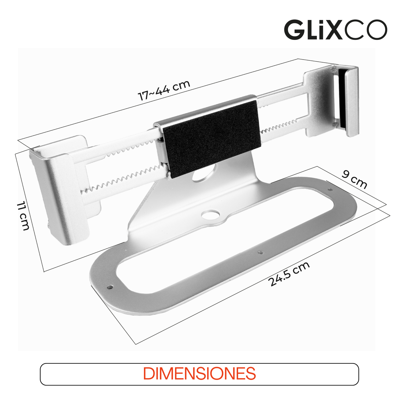 Soporte Base Anti-robo con Llave de Seguridad para Laptop