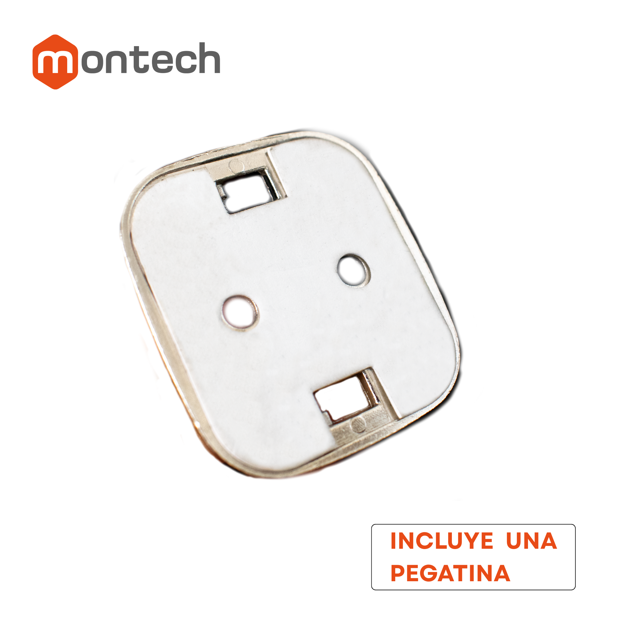 Placa Base con Anclaje para Cables de Seguridad