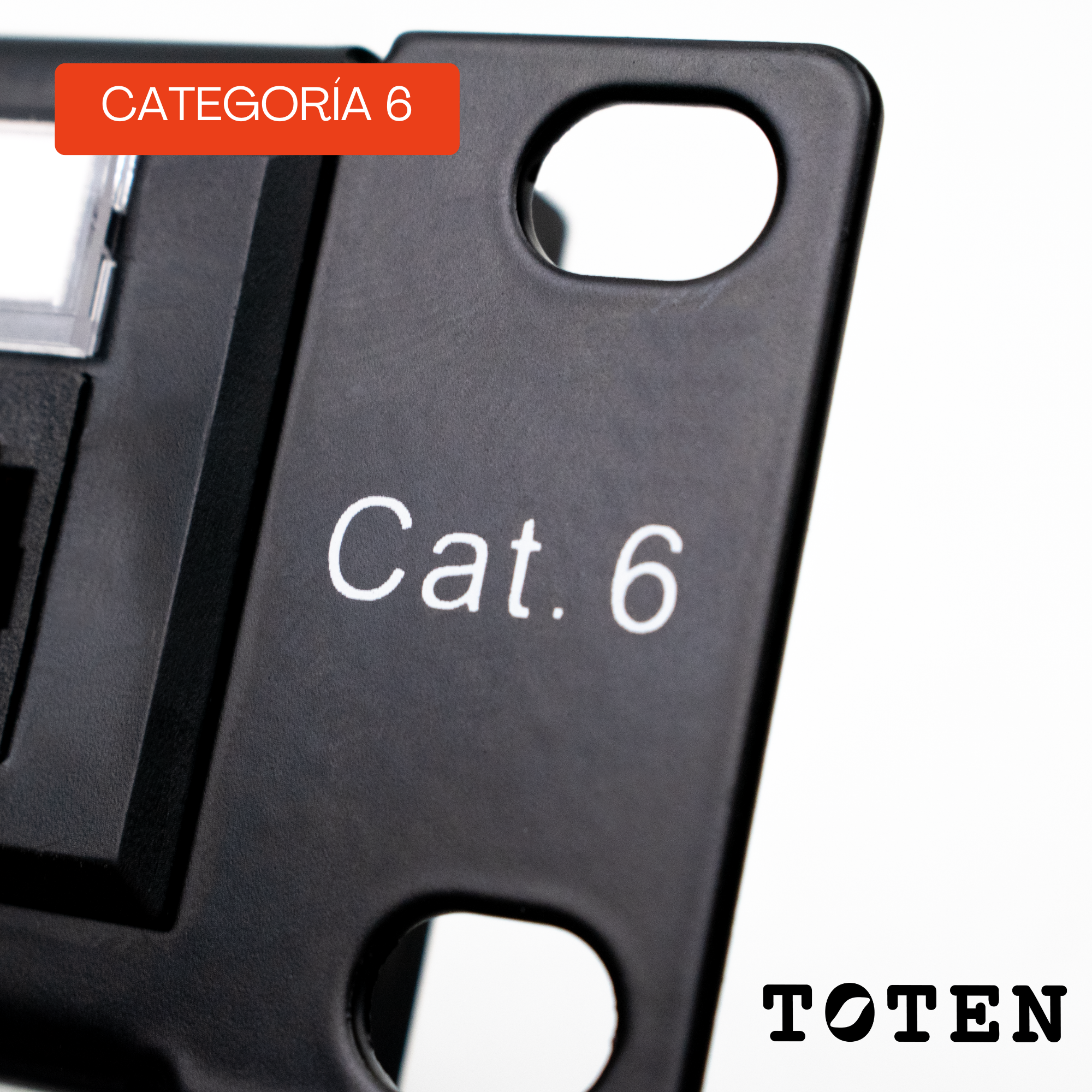 PATCH PANEL DE 24 PUERTOS RJ-45 CAT 6