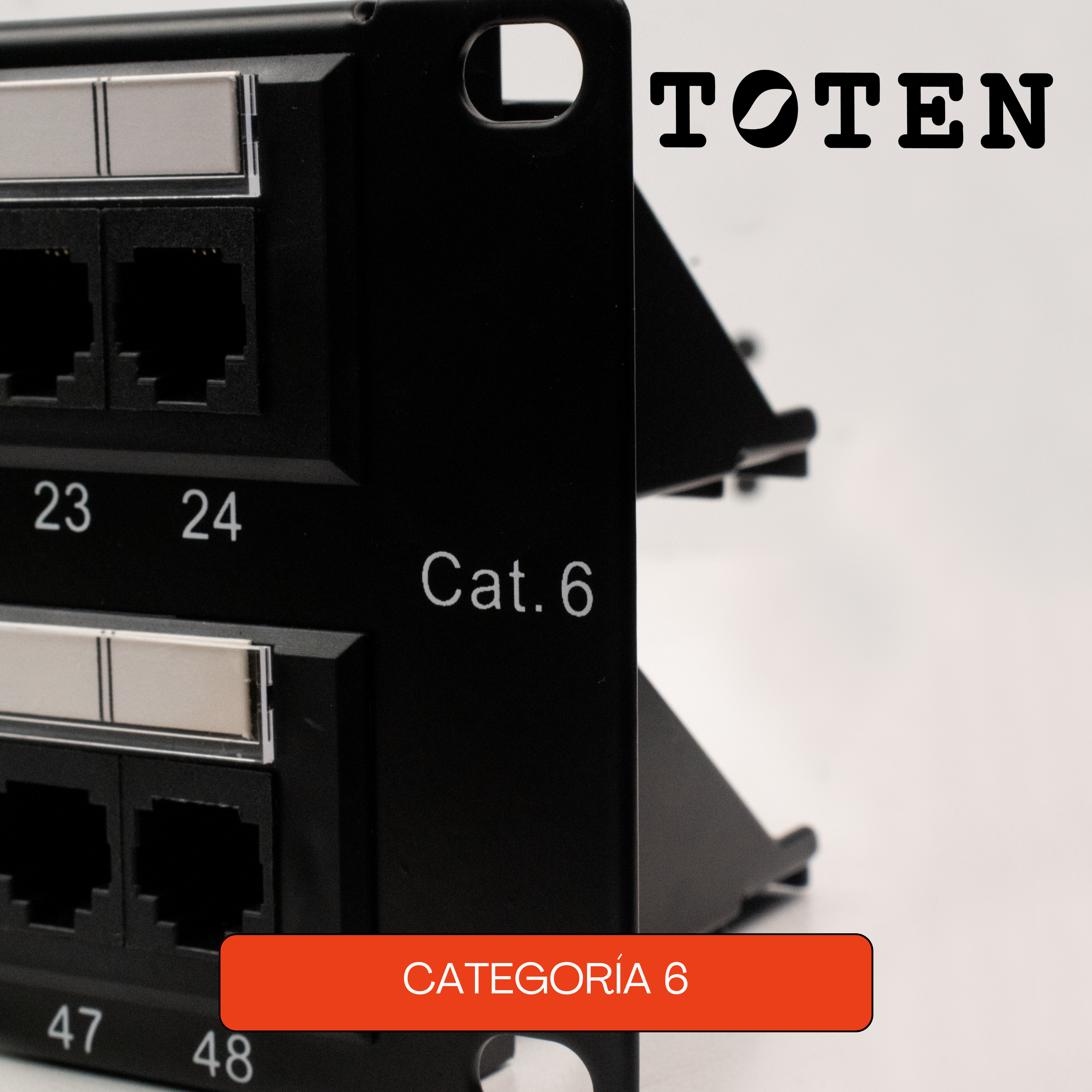 PATCH PANEL DE 48 PUERTOS RJ-45 CAT 6