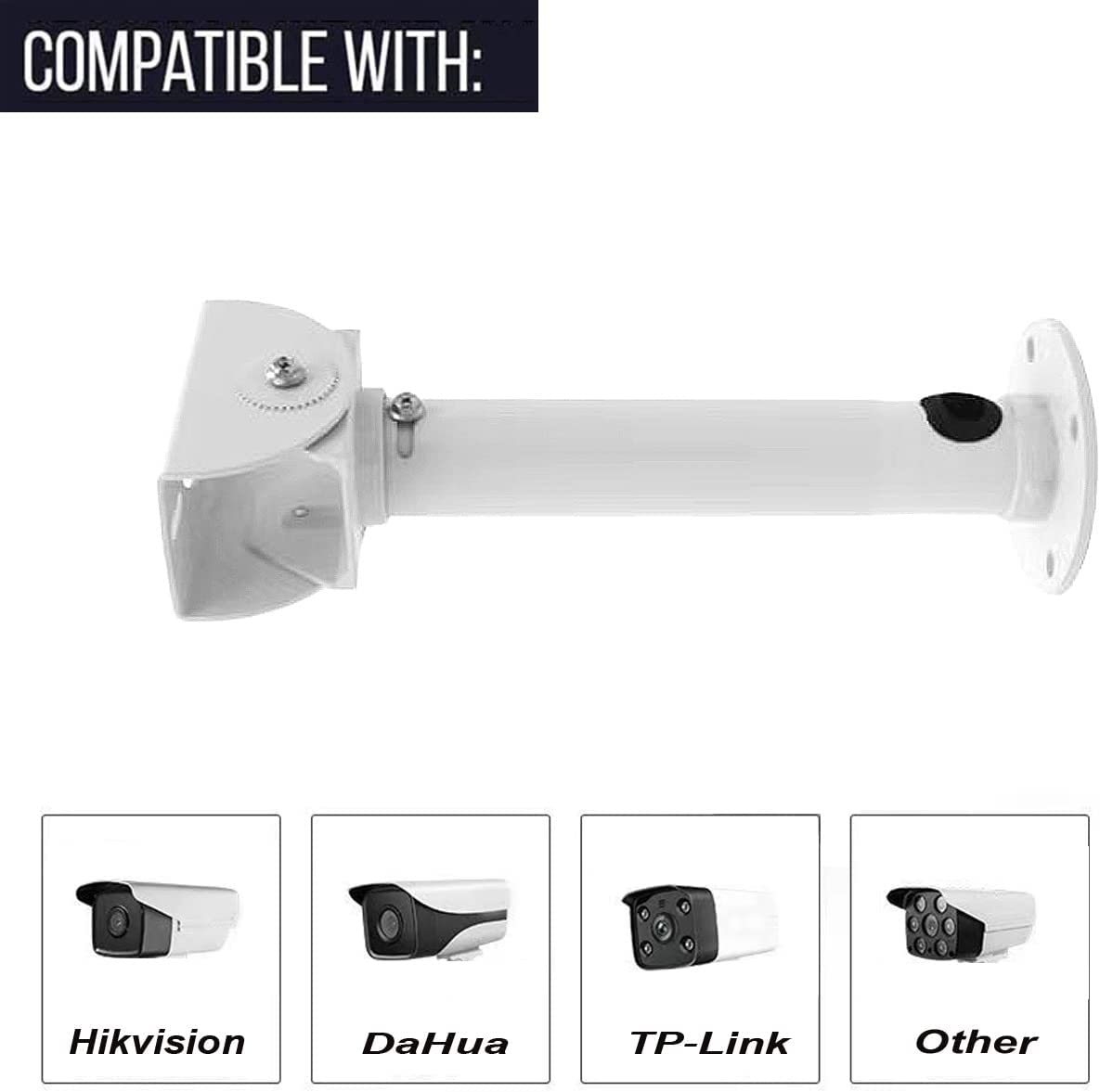 Soporte para Cámara de Seguridad  - Montaje en Pared, Techo