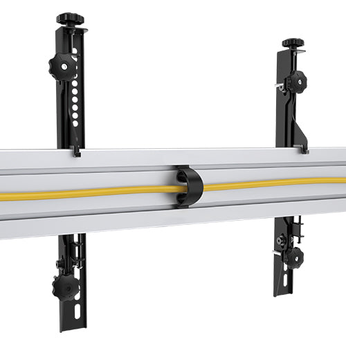 SOPORTE DE TECHO PARA VIDEOWALL DE 9 PANTALLAS DE 45 a 50 Pulg