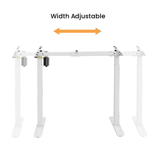 Patas Eléctricas con Motor Único- Carga 80 kg / Ancho y Altura Regulable